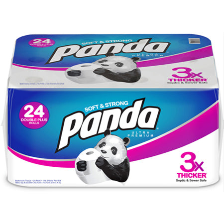 Panda Bath Tissue 24 Big Rolls