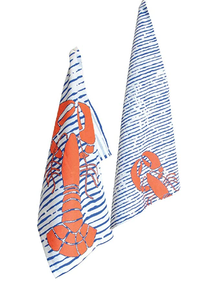 Waterline Lobster Tea Towel