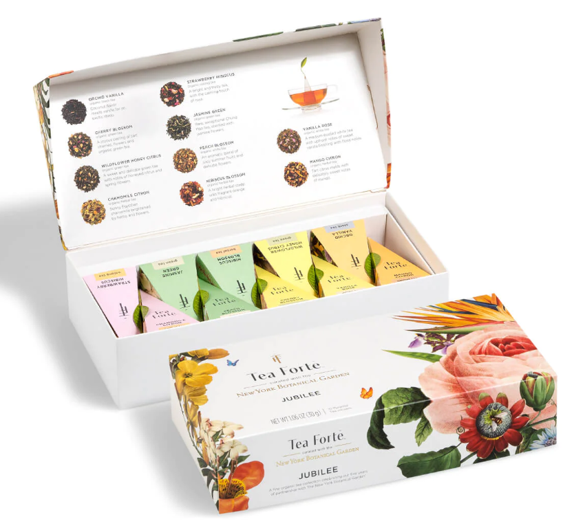 Tea Forte Jubilee Tea Petite Presentation Box