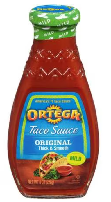 Ortega Original Taco Sauce Mild 8oz