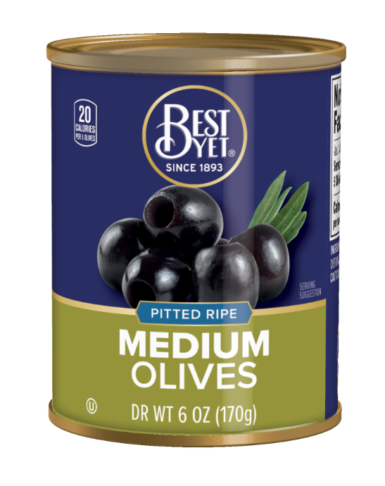 Best Yet Medium Pitted Ripe Olives 6oz