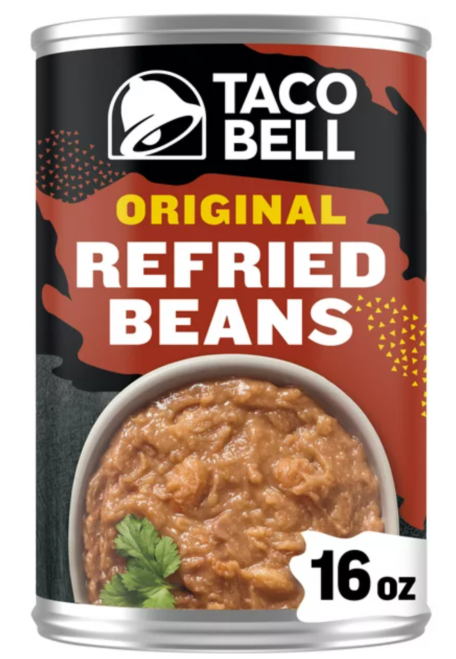 Taco Bell Refried Beans 16oz