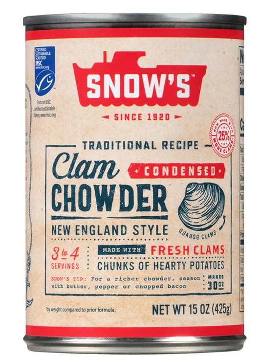 Snow's New England Clam Chowder 15oz