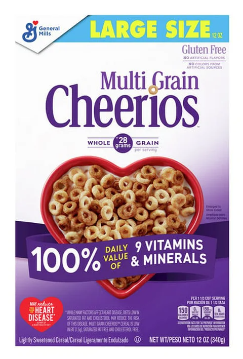 General Mills Cheerios Gluten Free Multigrain Cereal 12 oz