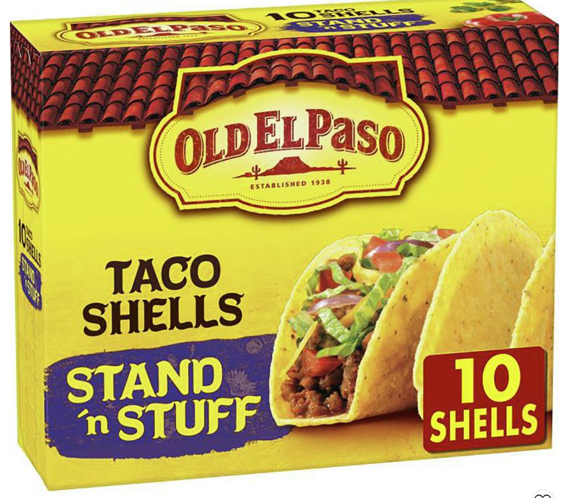 Old El Paso Stand 'n Stuff Taco Shells 10 ct