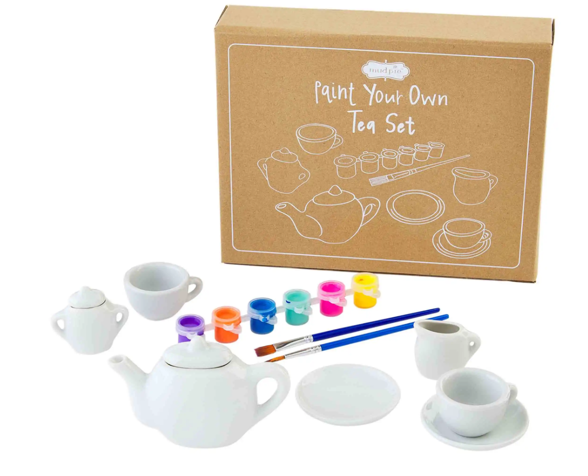 Paint Your Own Tea Set Toy