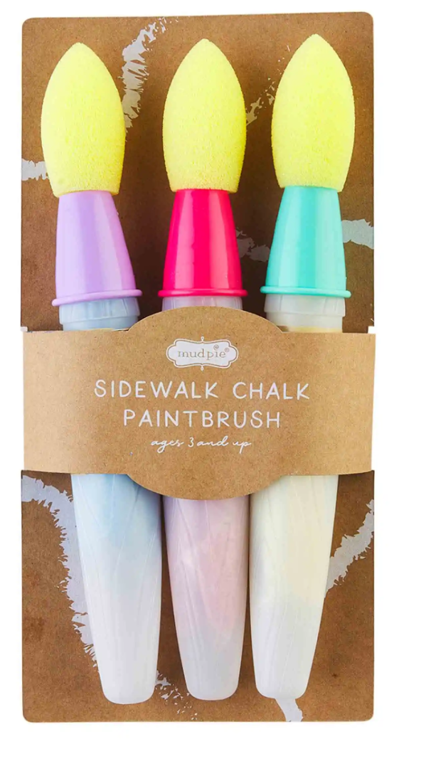 Pink Paint Brush Chalk Set Toy