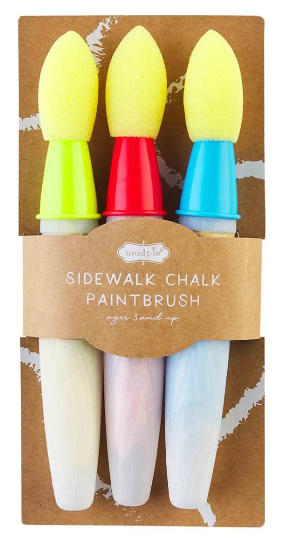 Red Paint Brush Chalk Set Toy