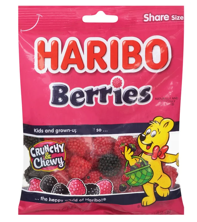 Haribo Raspberries x 5 oz