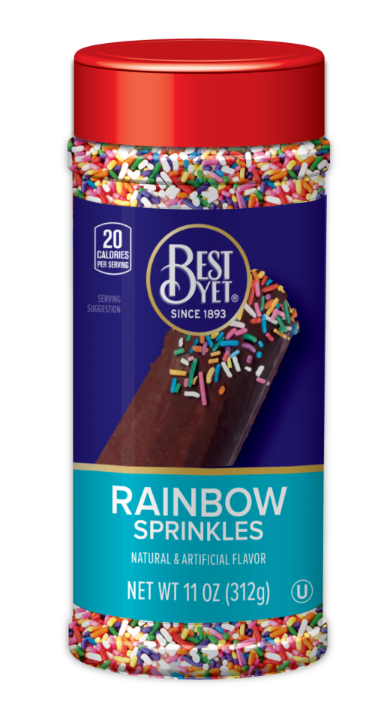 Best Yet Rainbow Sprinkles x 11 oz