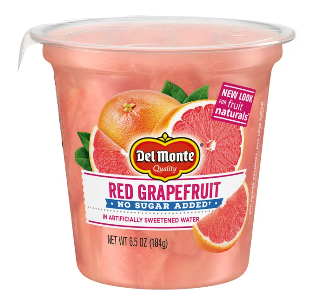 Grapefruit Cup No Sugar Added, 6.5oz