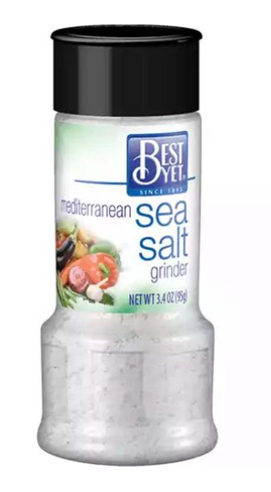 Best Yet Sea Salt Grinder 3.4oz