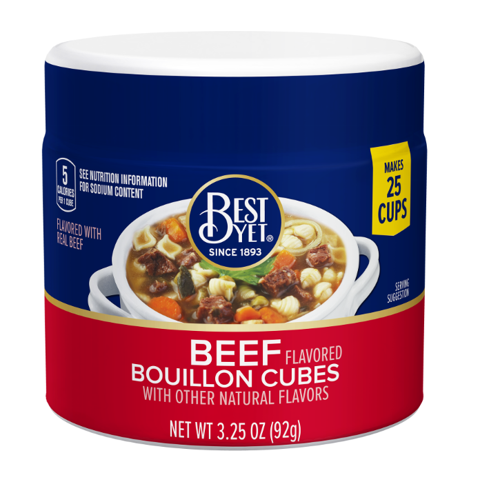 Best Yet Beef Bouillon Cubes 4.33oz