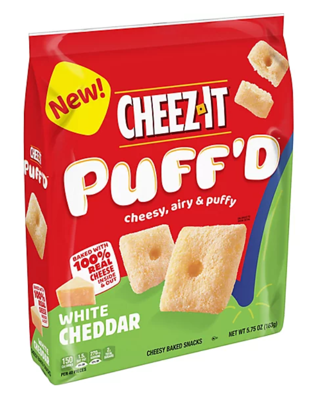 Cheez It Puff'd White Cheddar 5.75 oz