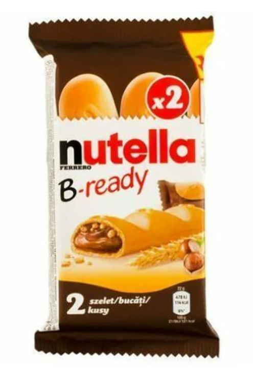 Nutella B-Ready Crispy Wafer - 1.55oz 2pk