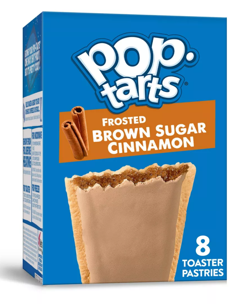 Kellogg's Pop Tarts Frosted Brown Sugar Cinnamon 8pk, 13.54oz