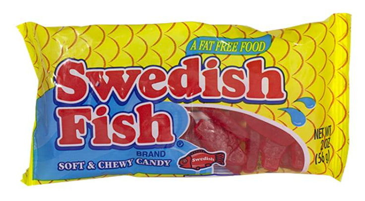 Swedish Fish Candy x 2 oz