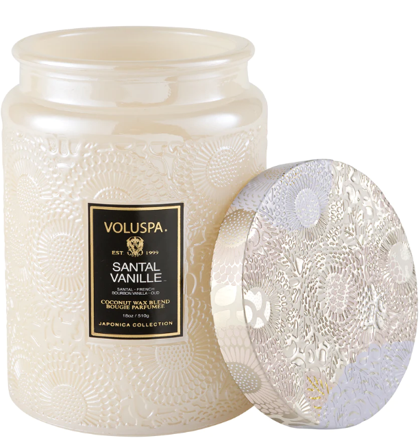 Santal Vanille Large Jar x 18oz