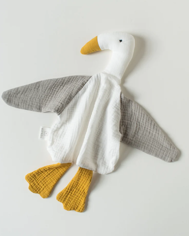 Baby Muslin Goose Lovey