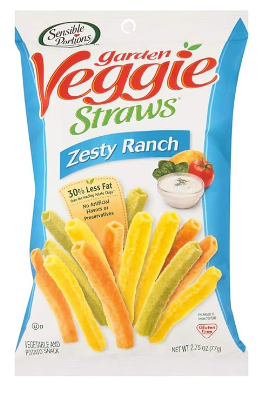 Sensible Portions Veggie Straws Zesty Ranch 5oz