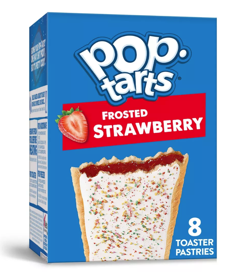 Kellogg's Pop Tarts Frosted Strawberry 13.5oz 8ct