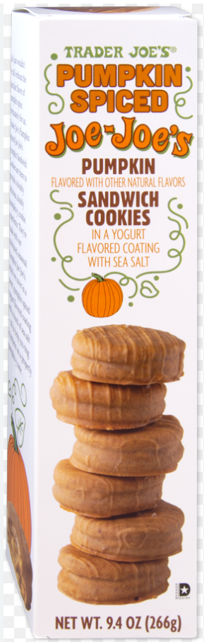 Trader Joe's Pumpkin Spiced Sandwich Cookies 9.4oz