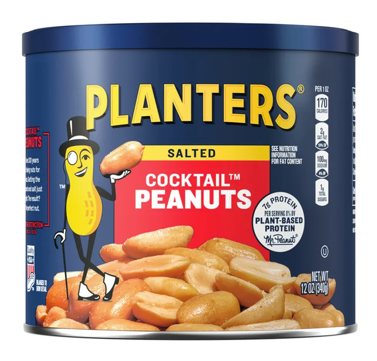 Planters Cocktail Peanuts 12 oz