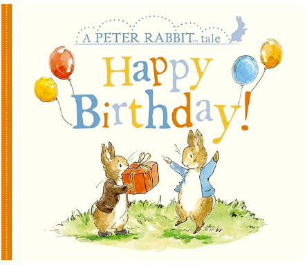 Happy Birthday Peter Rabbit Book