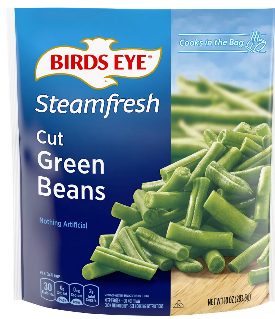 Bird's Eye Steamfresh Whole Green Beans x 10.8 oz