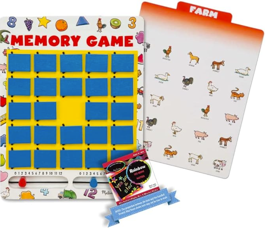 Melissa & Doug Flip to Win Memory Game Toy