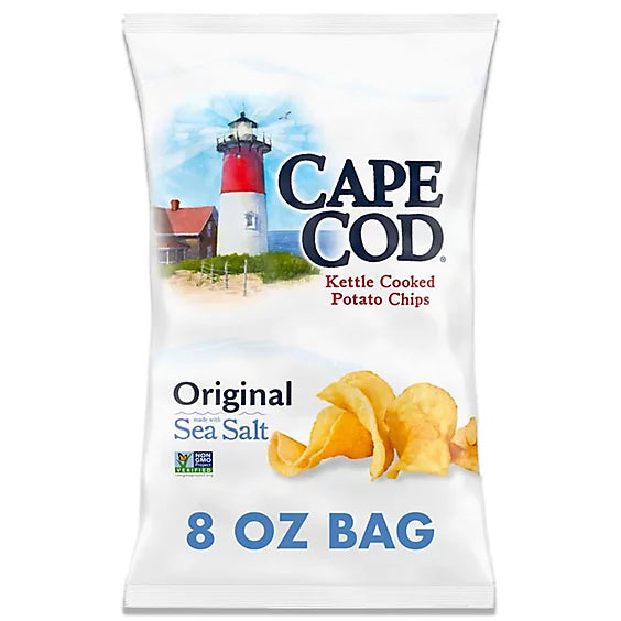 Cape Cod Potato Chips Original Kettle Cooked Chips 8 oz