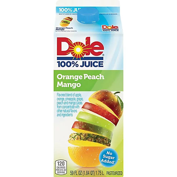 Dole Orange Peach Mango Juice 59 oz