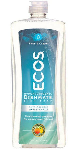 ECOS Liquid Dish Soap Free & Clear x 25fl oz