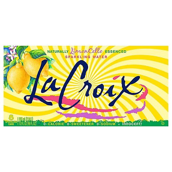 La Croix Limoncello Sparking Water x8pk