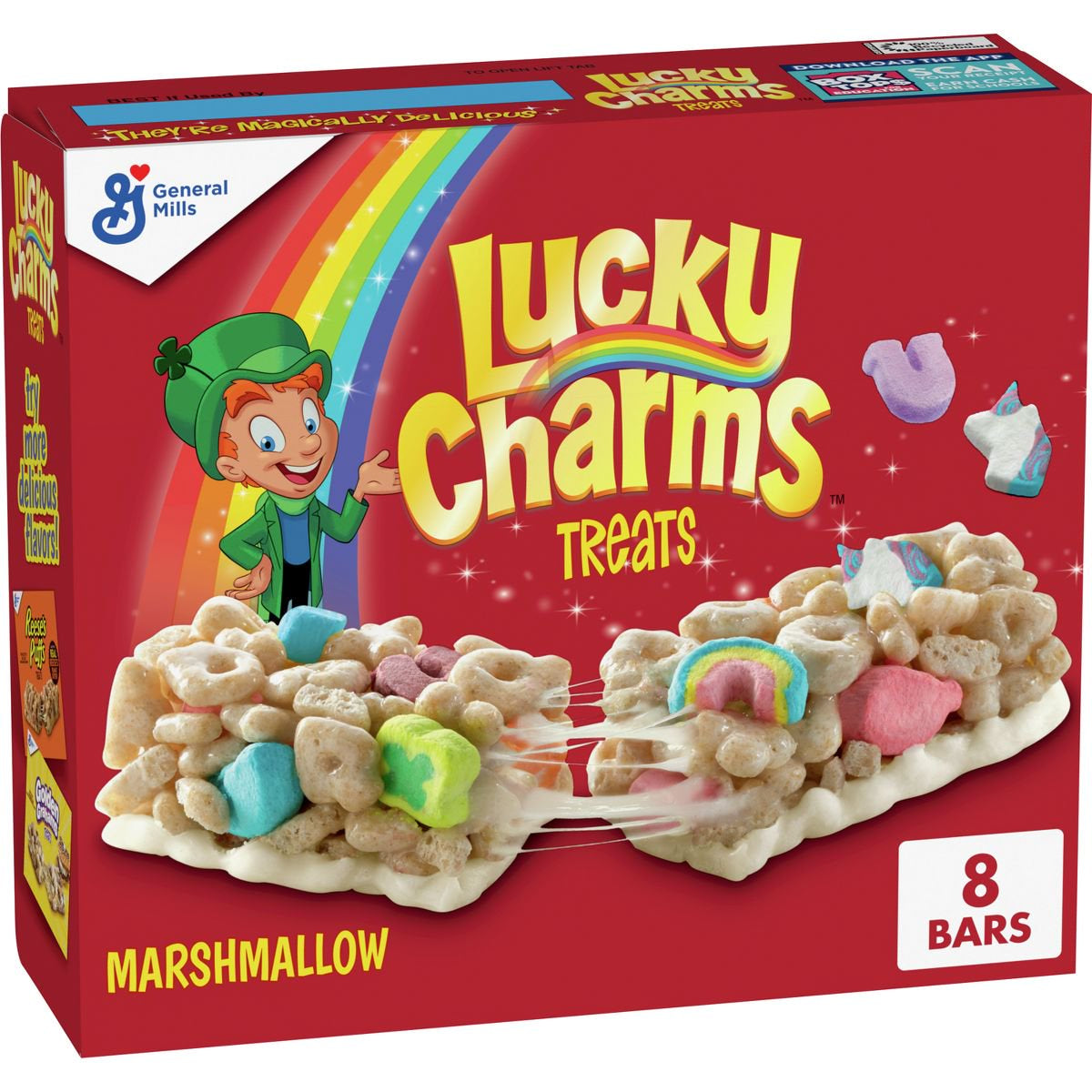 General Mills Lucky Charms Bars 6.80oz 8CT