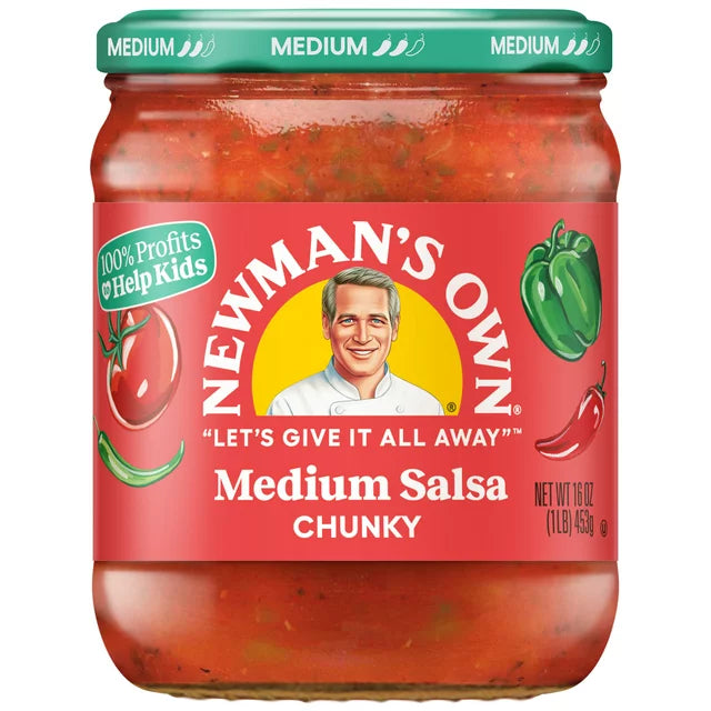 Newman's Own Medium Salsa 16 oz