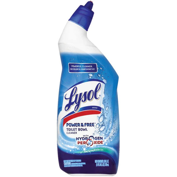 Lysol Power & Free Toilet Bowl Cleaner 24oz