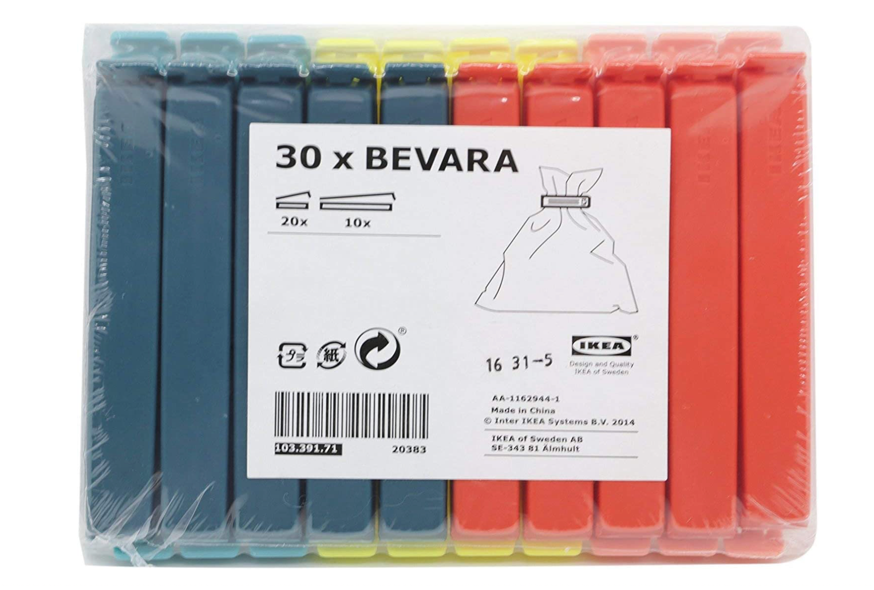 Bevara Sealing Clip x 30