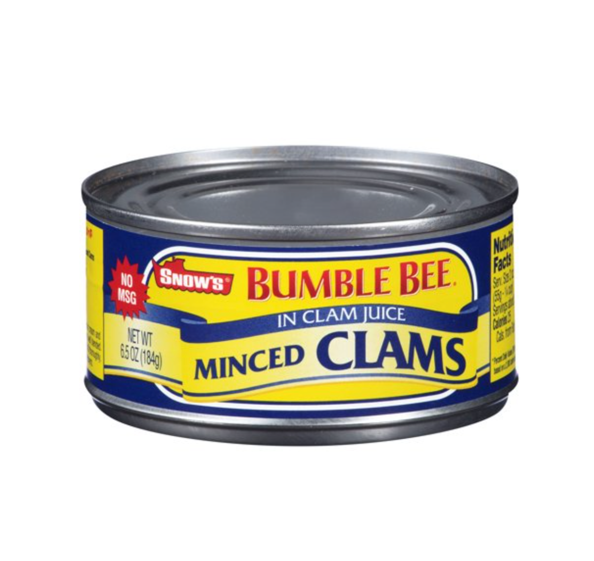 Snow's Minced Clams in Clam Juice 6.5oz