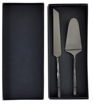 Santa Barbara Server Set Matte Black