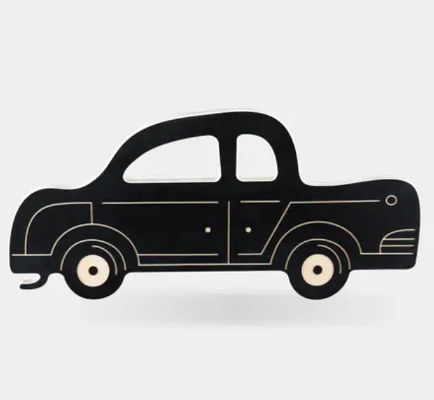 Retro Car I Wooden Chalkboard Toy