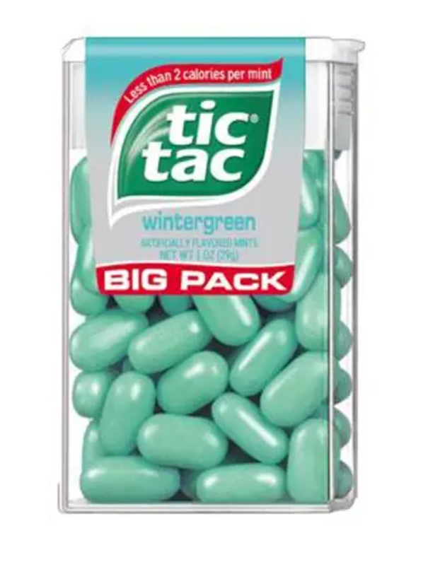 Tic Tac Mints Wintergreen x 1 oz