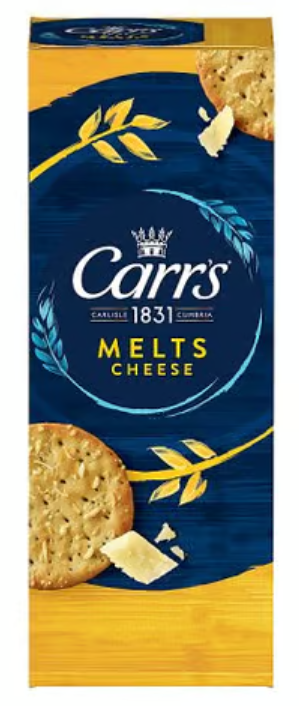 Carr Cheese Melt Crackers x 5.3 oz