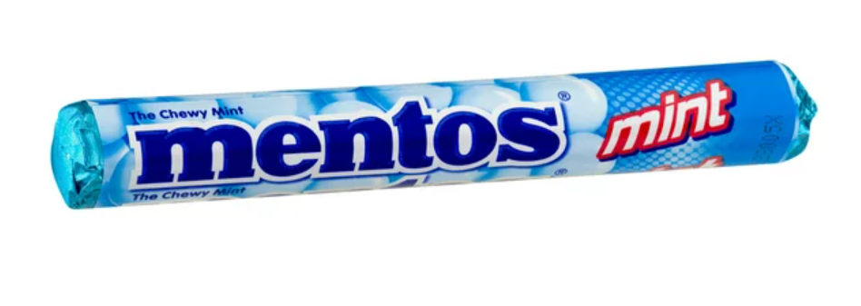 Mentos Chewy Mint Candy  Roll  x 1.32 oz