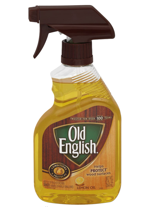 Old English lemon oil furniture polish