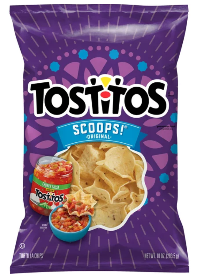 Tostitos Scoops Tortilla Chips x 10 Oz