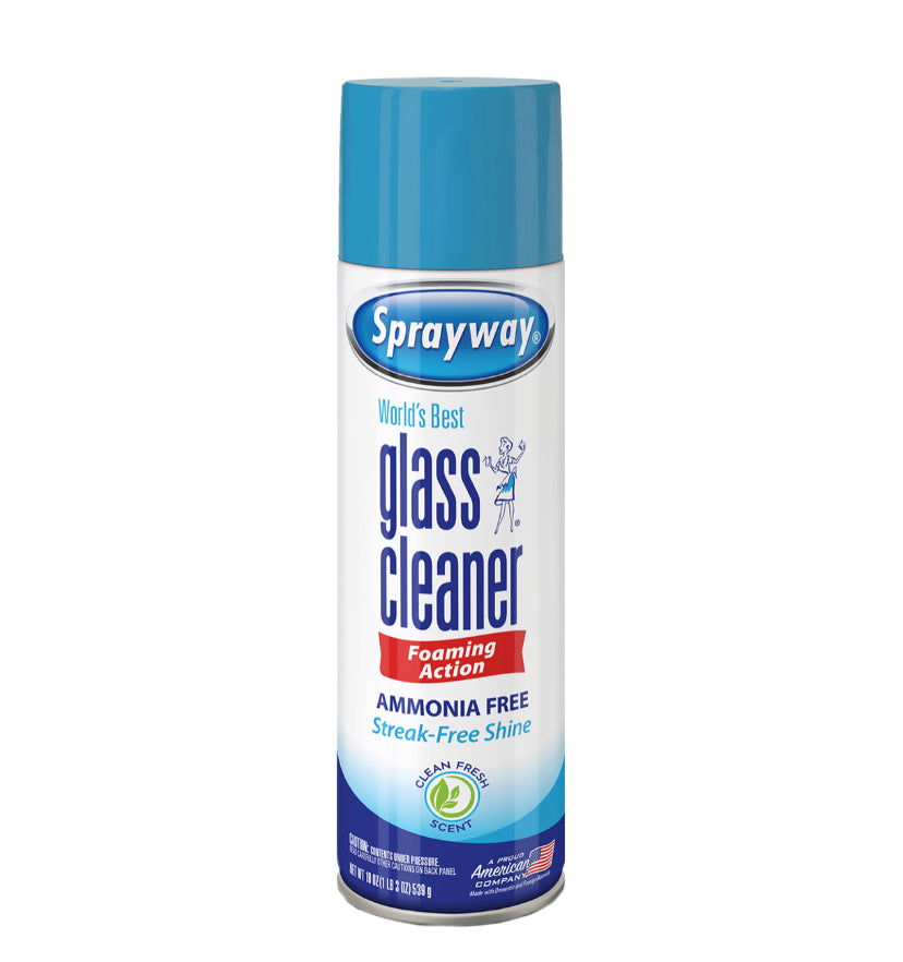 Sprayway Foaming Action Glass Cleaner x 19oz