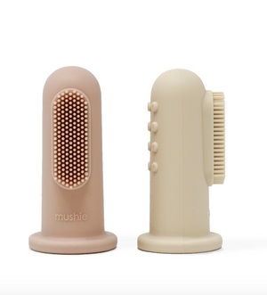 Finger Toothbrush, Shifting Sand/Blush