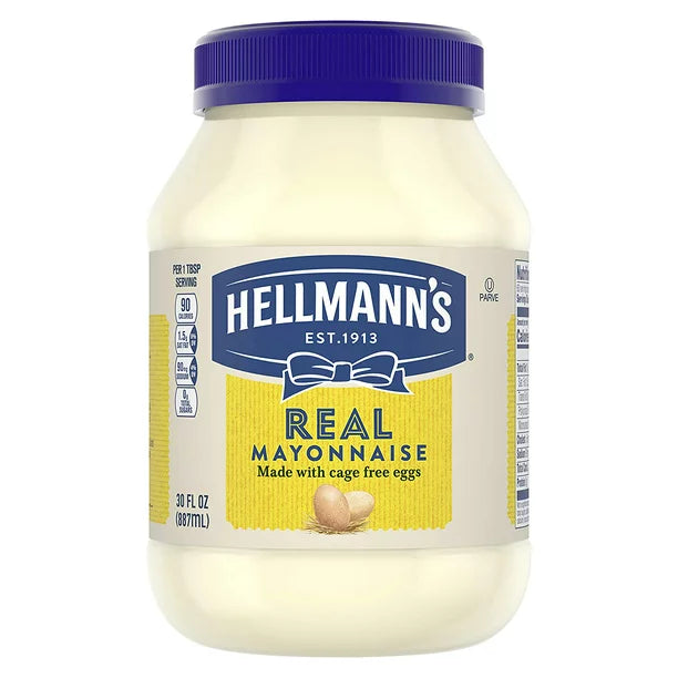 Hellmann's Real Mayonnaise 30oz