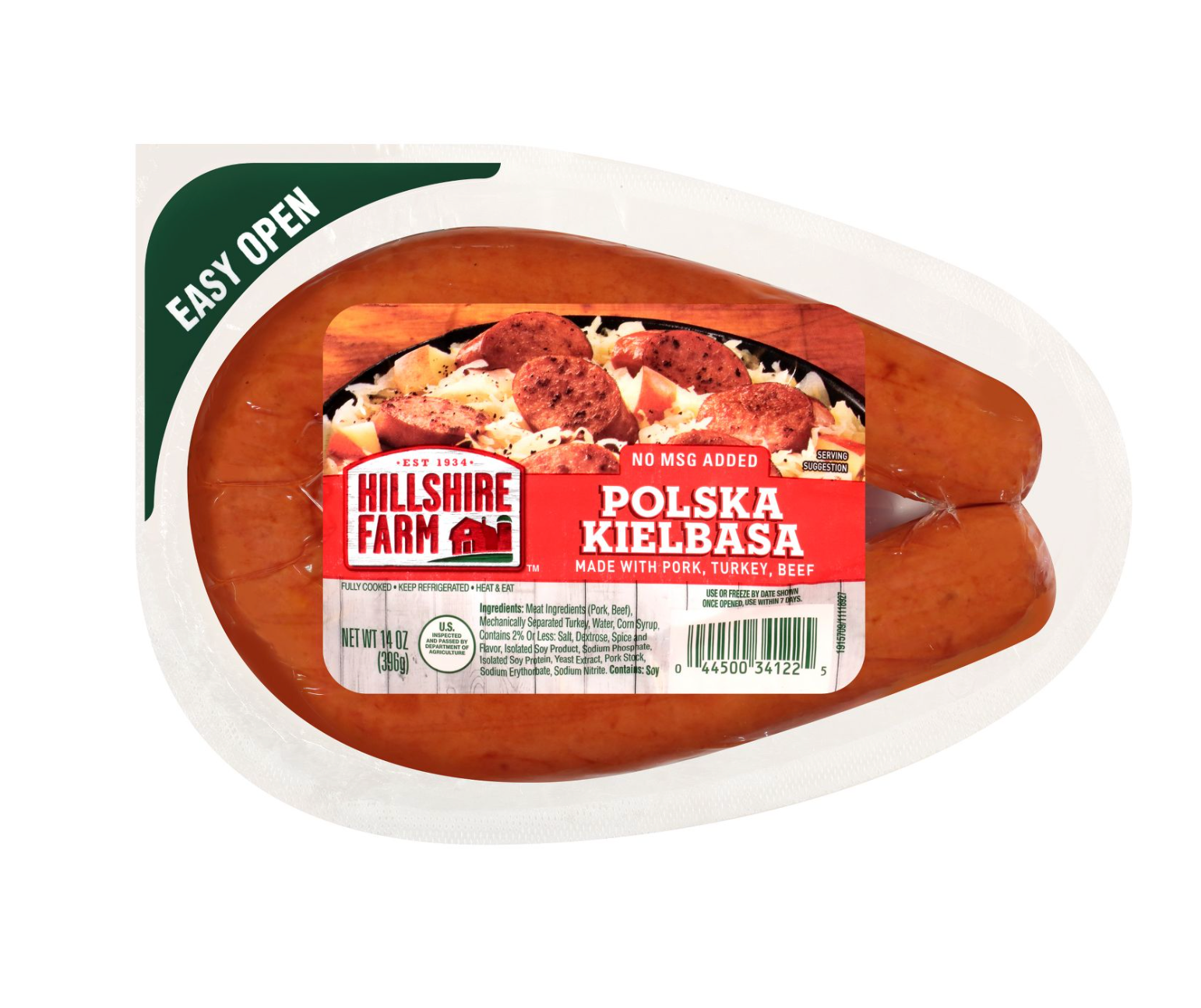 Hillshire Farm Polska Kielbasa Smoked Sausage Rope x 14oz